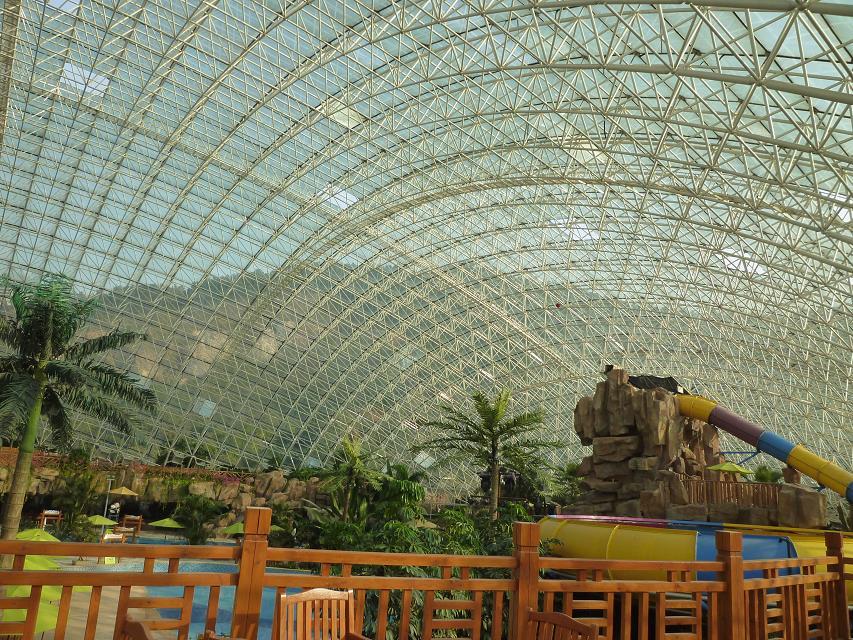 同江游乐场网架